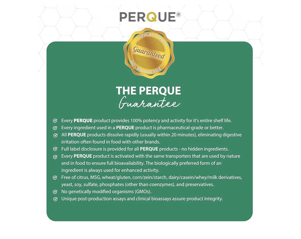 Perque Potent C Guard Tabsules Enhance Cell Energy Help Reduce Stress 100Tabsule