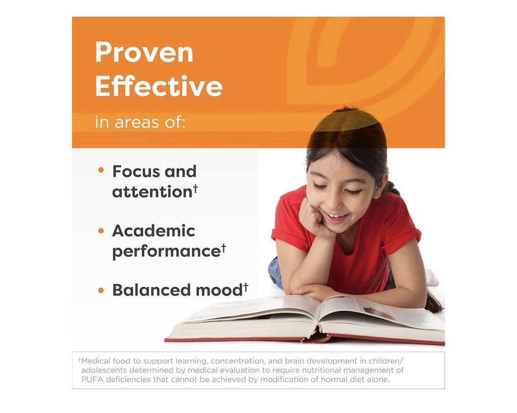 Equazen PRO Omega 3 Omega 6 Fish Oil for Kids Improve Focus Performance Mood 90c