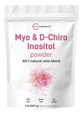 Micro Ingredients Myo-Inositol & D-Chiro Inositol Powder 40 Natural Blend 2lb