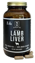  Way Nutrition Lamb Liver Raised in New Zealand 100% Grass Fed 180Capsules