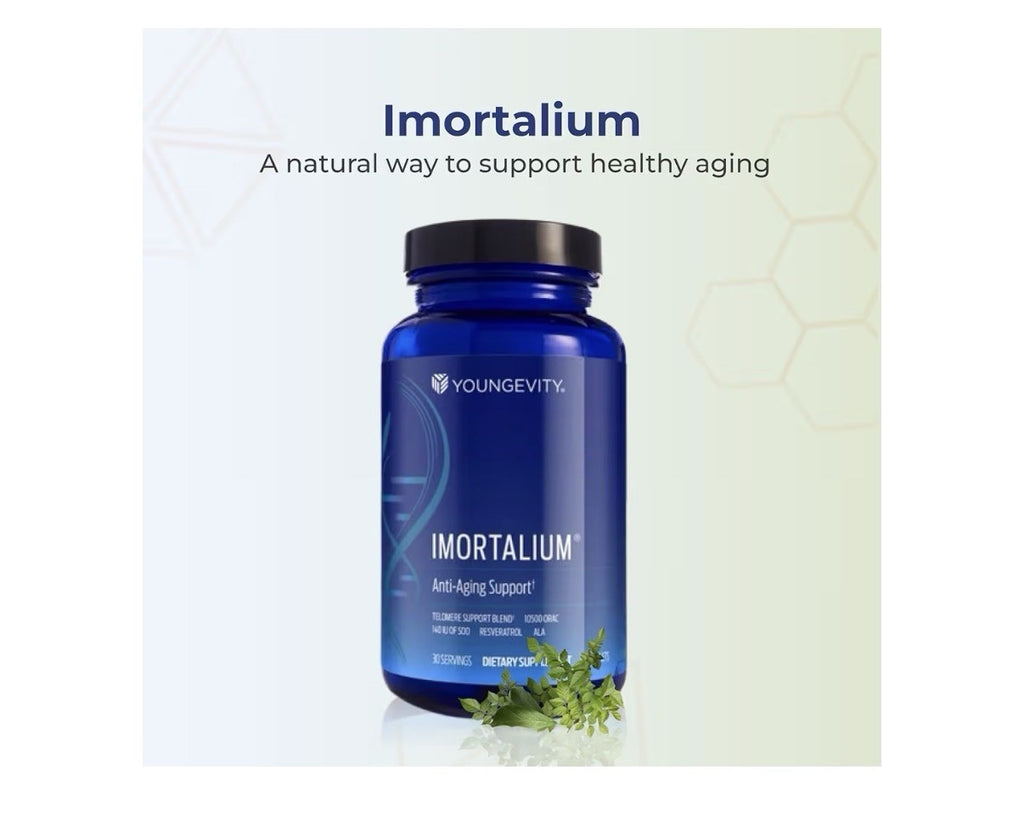 Youngevity Imortalium Anti-Aging Support Telomere Health Support 120 Tablets