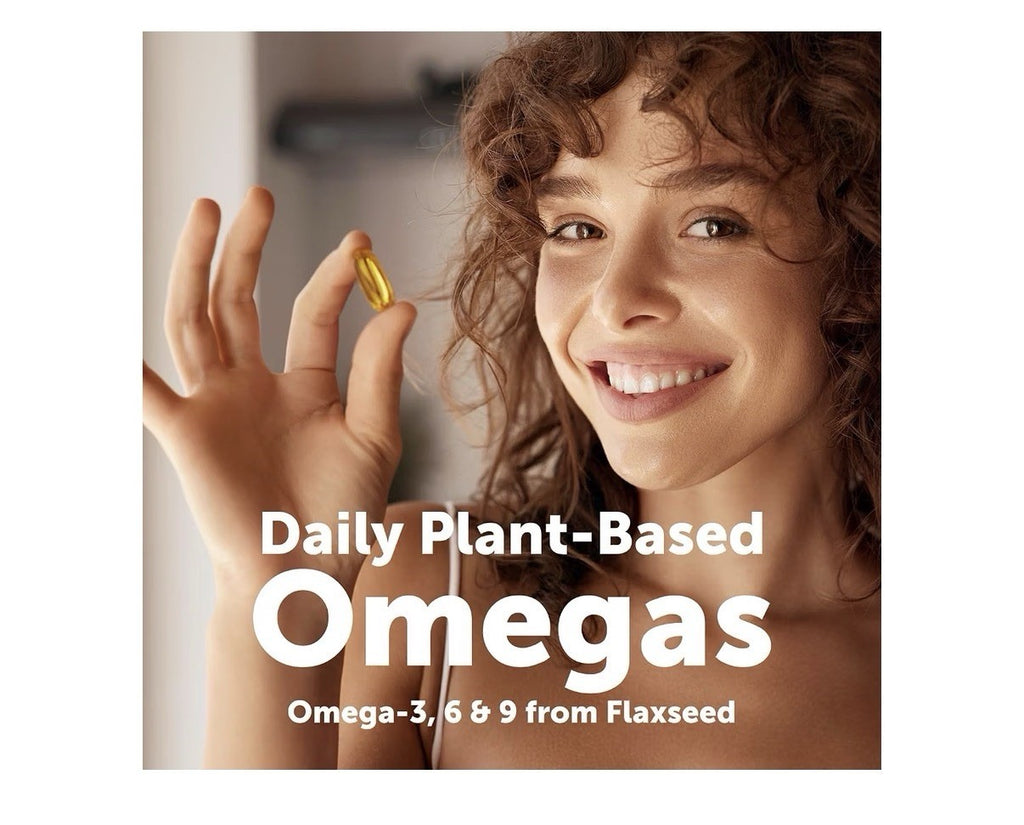 Micro Ingredients Flaxseed Oil 1 400mg Per Serving Omega 3&6&9      300 Softgels
