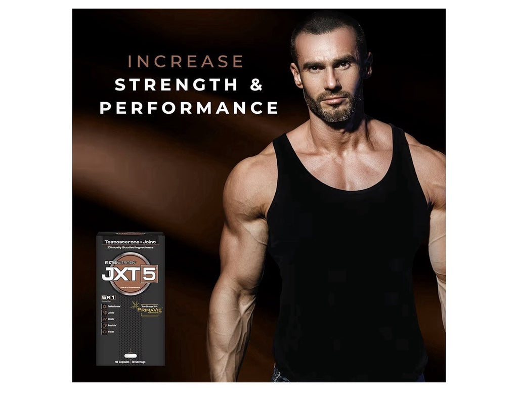 JXT5 Joint Health 5-in-1 Men's Health Supplement to Libido Prostate Vision 90Cap