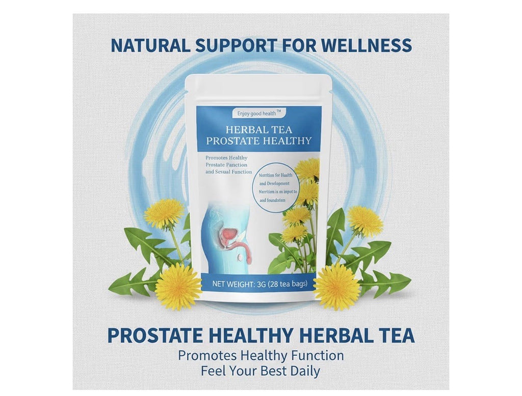 kezurass Prostate Health Tea Herbal Cleansing Prostate and Urinary Tract 28Tbags