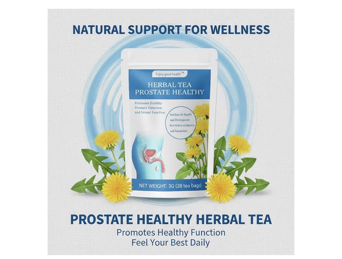 kezurass Prostate Health Tea Herbal Cleansing Prostate and Urinary Tract 28Tbags