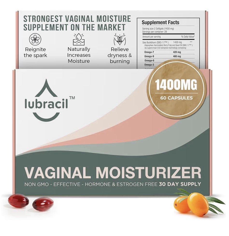 2 Pack Lubracil Vaginal Moisturizer for Dryness and Hydration for All Women