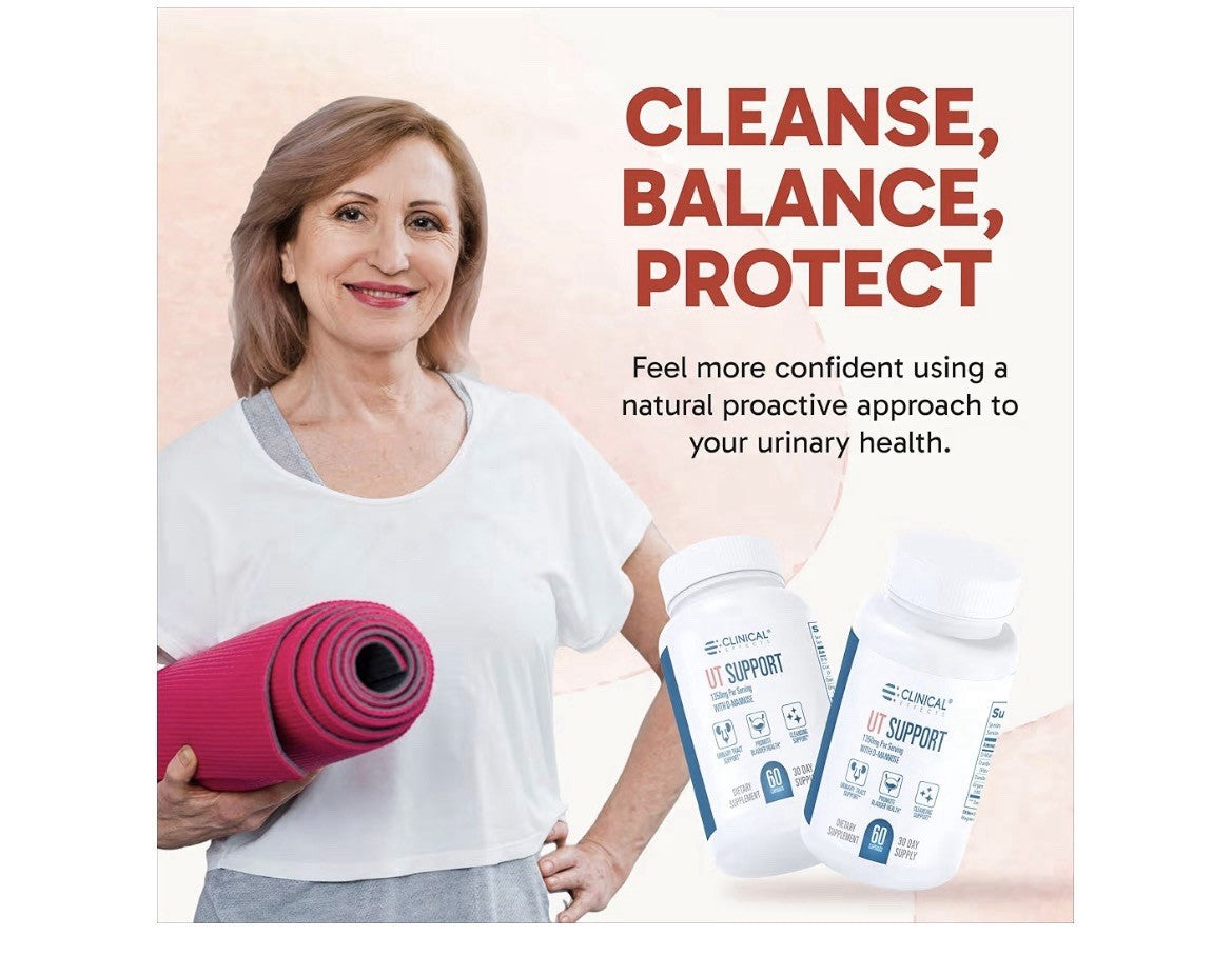 Clinical Effects UT Support With D-Mannose Cleanse Urinary Tract Bladder Health