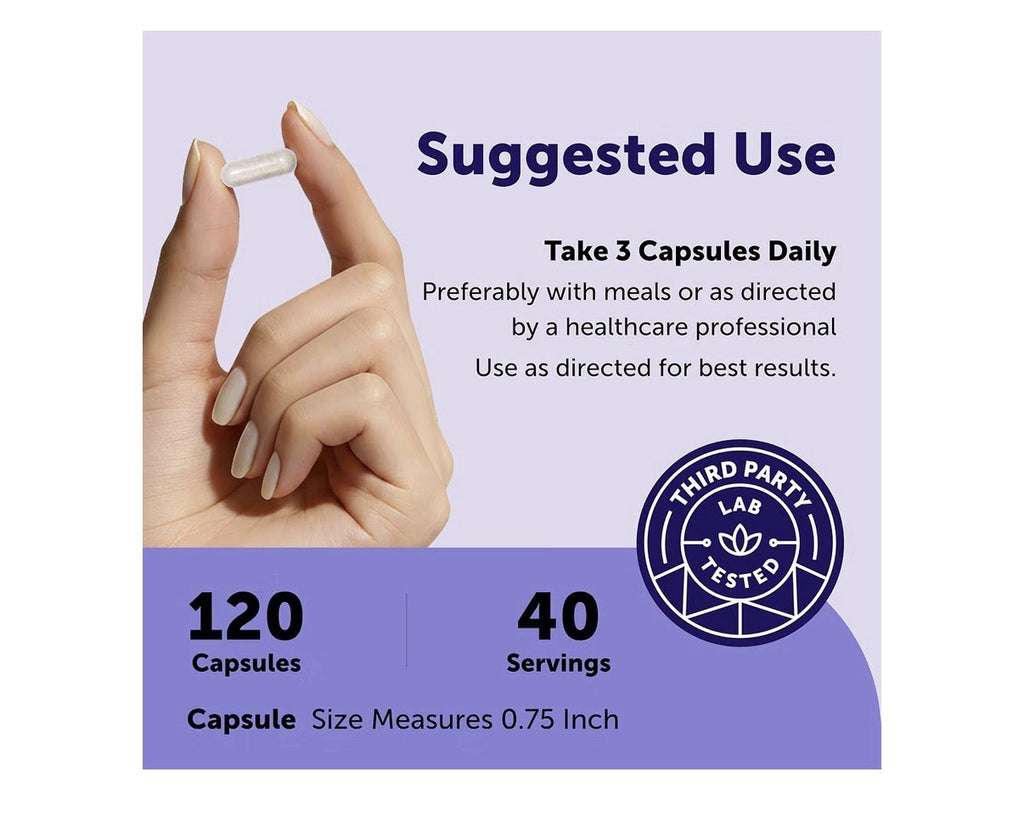 Micro Ingredients Magnesium Glycinate 500mg Per Serving Clean Ingredients 120cap
