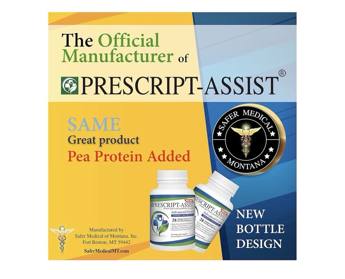 Prescript-Assist Light 28 Strains Soil Microflora Probiotic And Prebiotic 60Caps