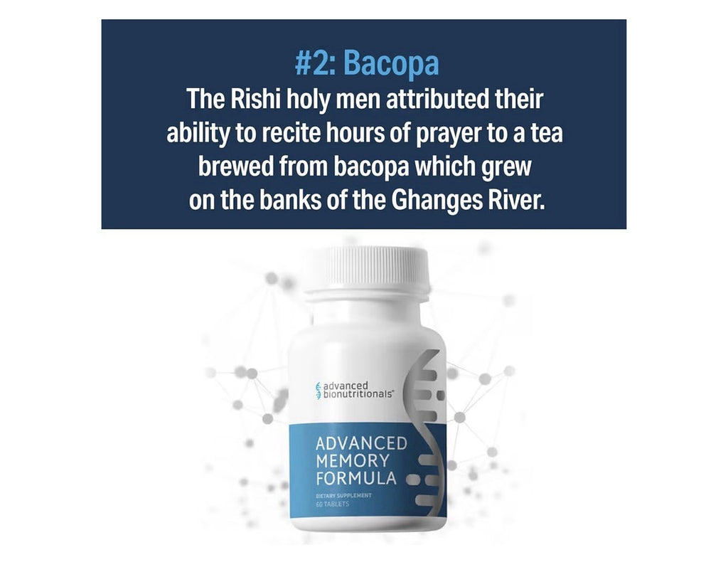 Advanced Bionutritionals Advanced  Memory Formula Brain Booster Focus 60 Tablets