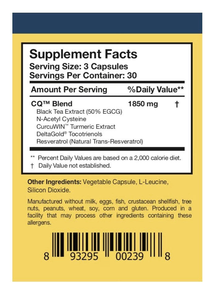 Researched Nutritionals CytoQuel Healthy Cytokine Support Supplement 90 Capsules