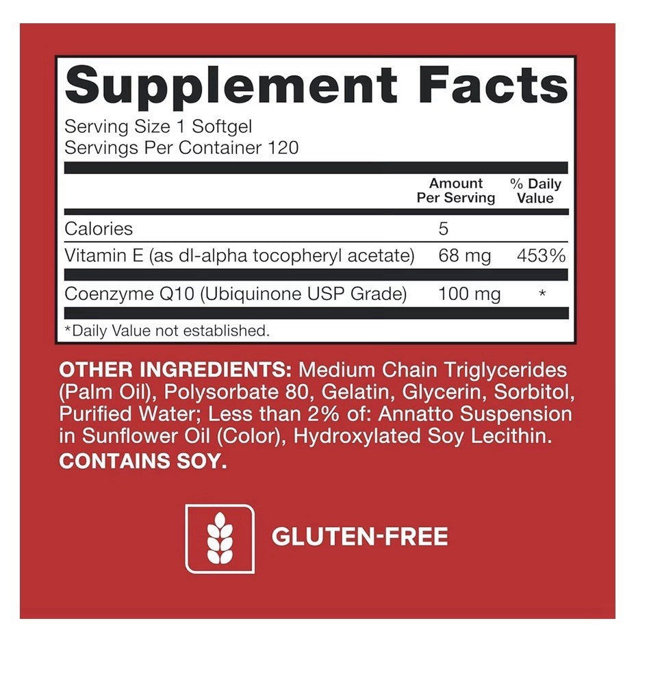 2 Pack Qunol Ultra CoQ10 100mg 3x Better Adsorption Water And fat Soluble