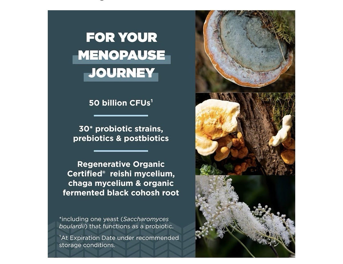 Ancient Nutrition Menopause Support Probiotics Women Regenerative Organic 60Cap
