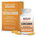 Natleo USA Supplements Theracurmin Turmeric Curcumin High Absorption 60capsules