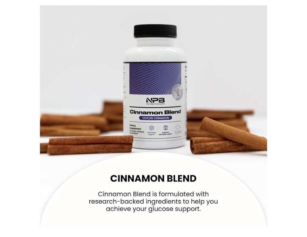 NPB Cinnamon Blend Ceylon Cinnamon Metabolic Health Antioxidant Circulation 90ca