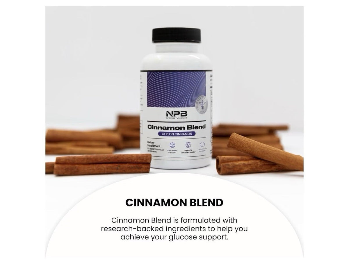 NPB Cinnamon Blend Ceylon Cinnamon Metabolic Health Antioxidant Circulation 90ca