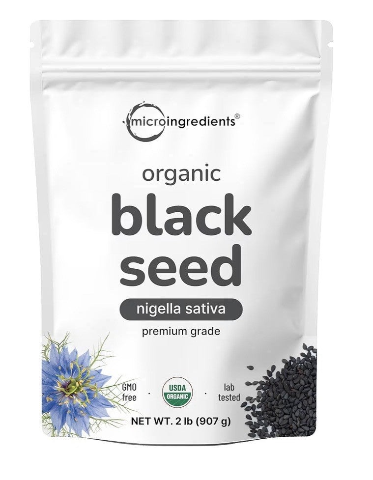 Organic Black Cumin Seed Nigella Sativa Premium Grade  2lbs