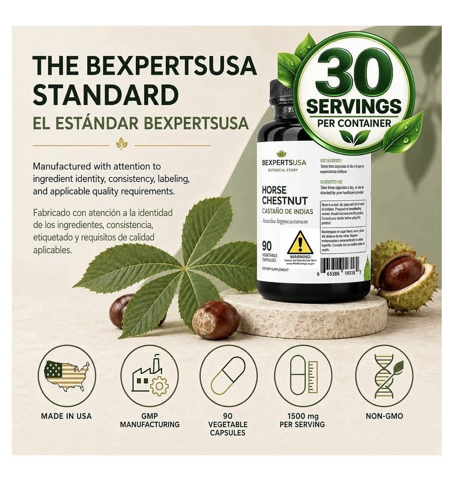 B-Experts Castaño De Indias Horse Chestnut Natural Circularity Vein Health 90cap