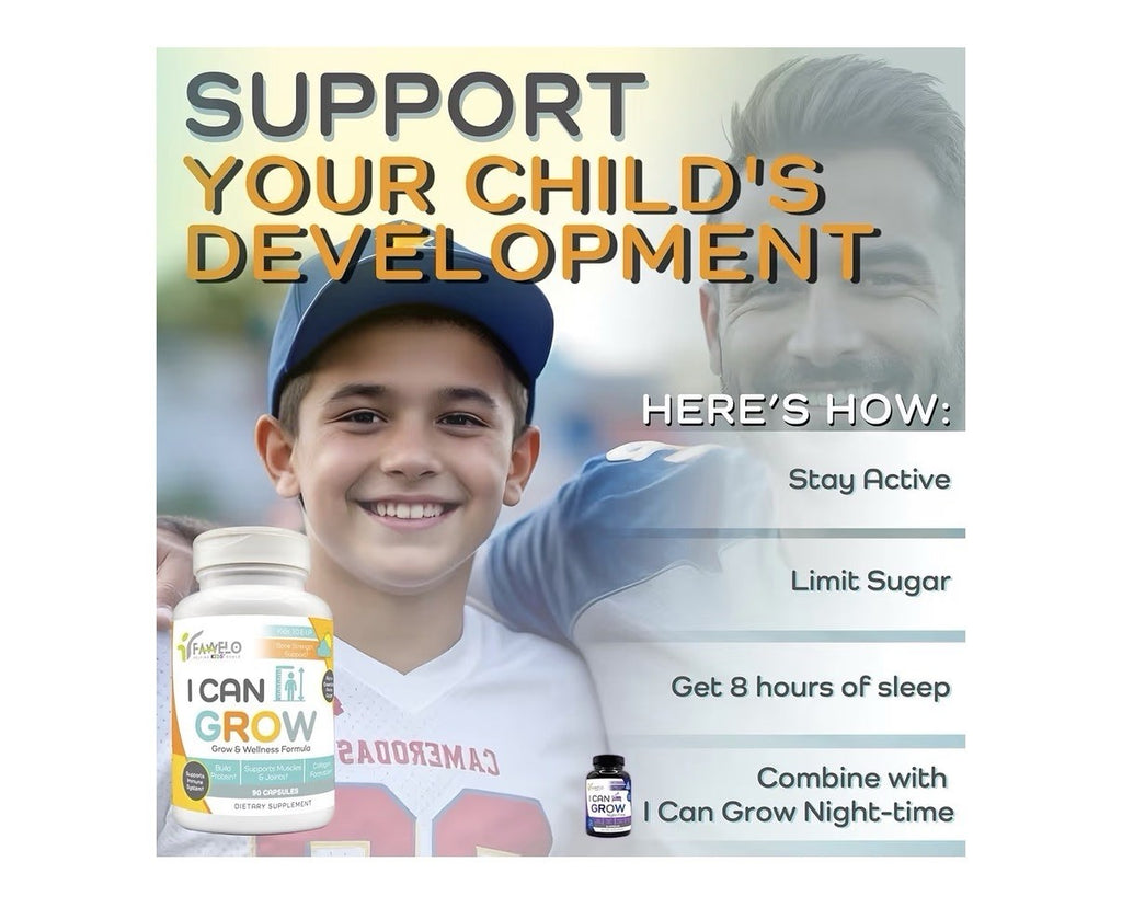 3Pack Fawelo I Can Grow Day-Time Kids 10 & Up Teens Growth & Development Support