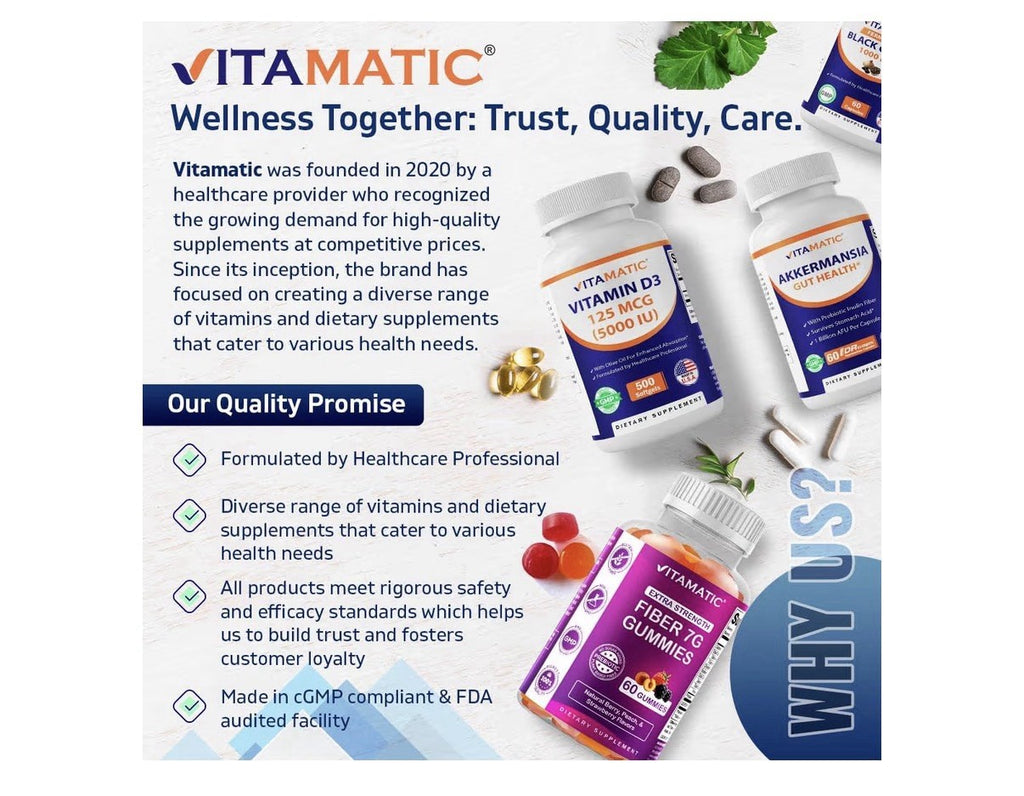 2Packs Vitmatic Mastic Gum 1000mg Gastrointestinal, Immune, Oral Health 240 Caps