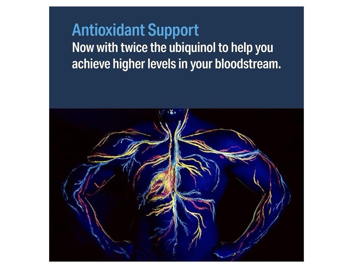Advanced Bionutritionals Ubiquinol CoQ10 Increased Energy Production 30 Softgels