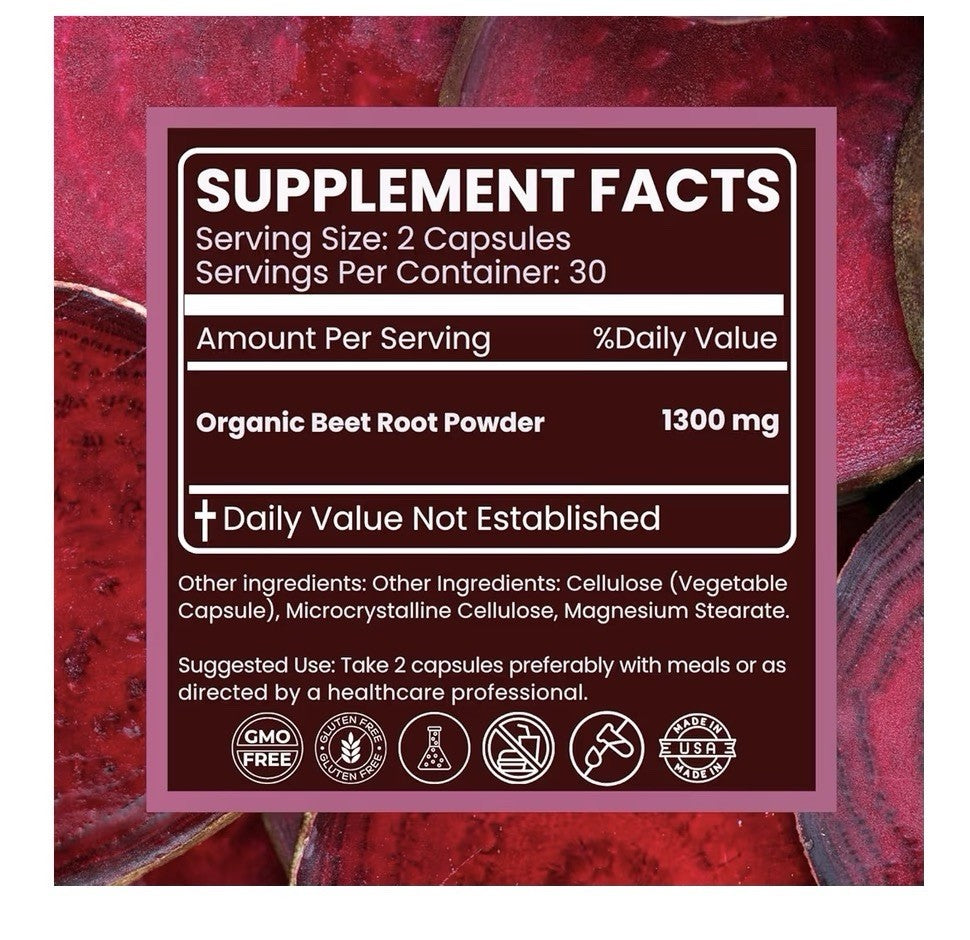 3 Pack THE ENCLARE NUTRITION Beet Rootl 1300mg Flow Endurance Energy Performance