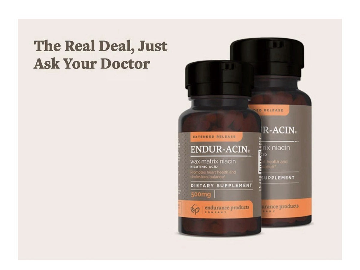 ENDUR-ACIN Wax Matrix Niacin Nicotinic Acid Heart Health Cholesterol Balance