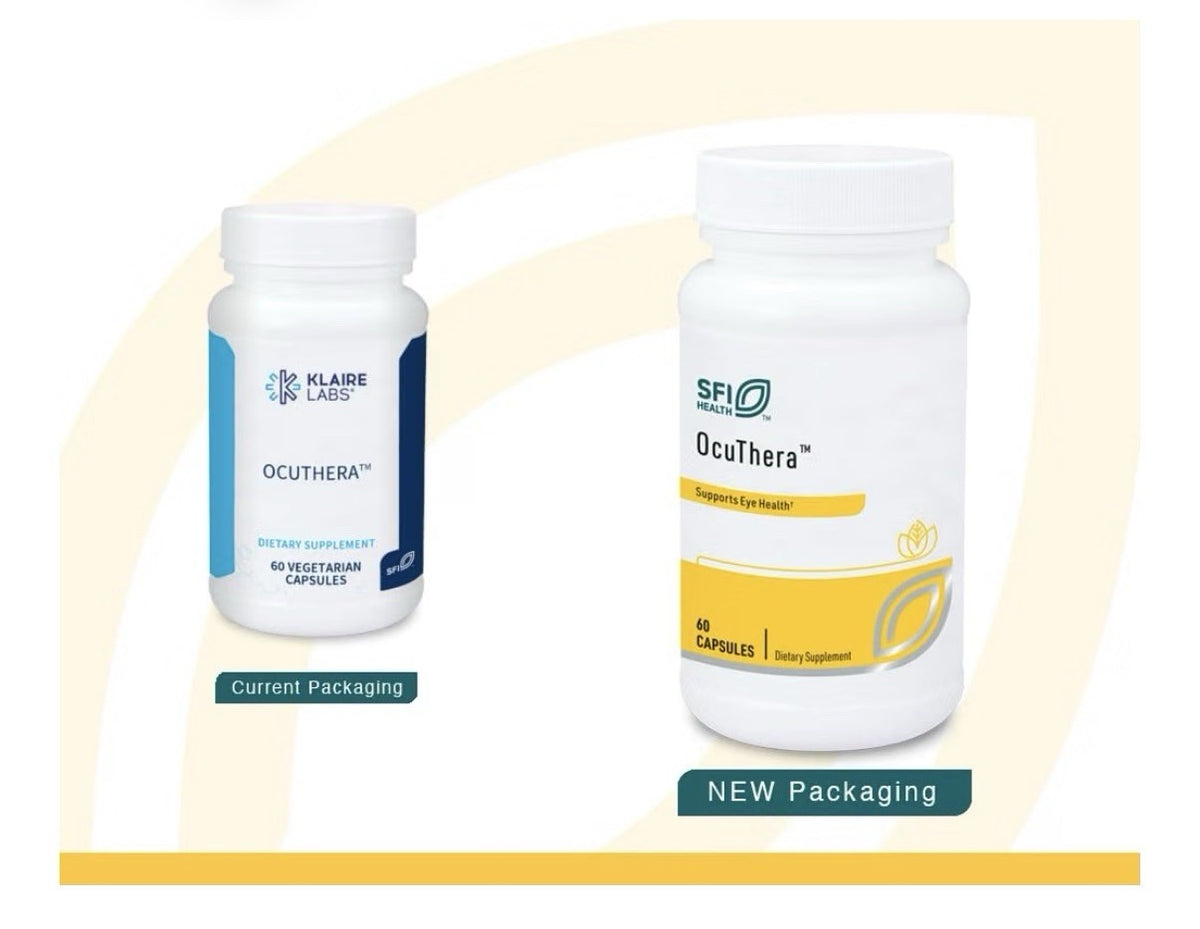 SFI Health Ocuthera Supports Eye Health Hypoallergenic Lutein, Zeaxanthin 60caps