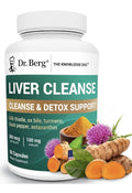 Dr. Berg Liver Cleanse Detox Support With Milk Thistle Ox Bile Tumeric 60capsule
