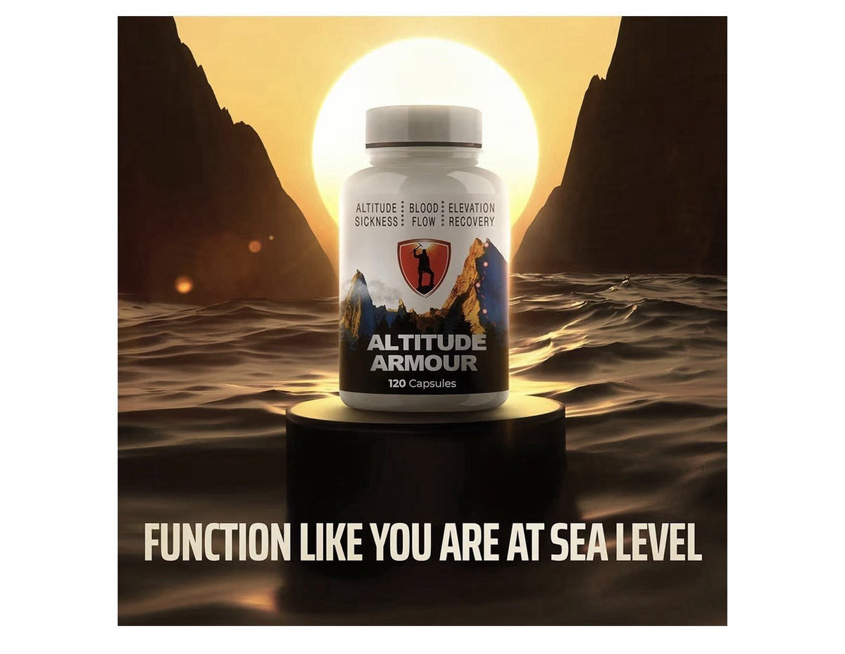 Flight Armour Altitude Sickness Prevention Vertigo Highly Bioavailable 120 Caps