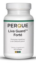 PERQUE Liva Guard Forte Promotes Healthier Liver Detoxification 120 Softgels