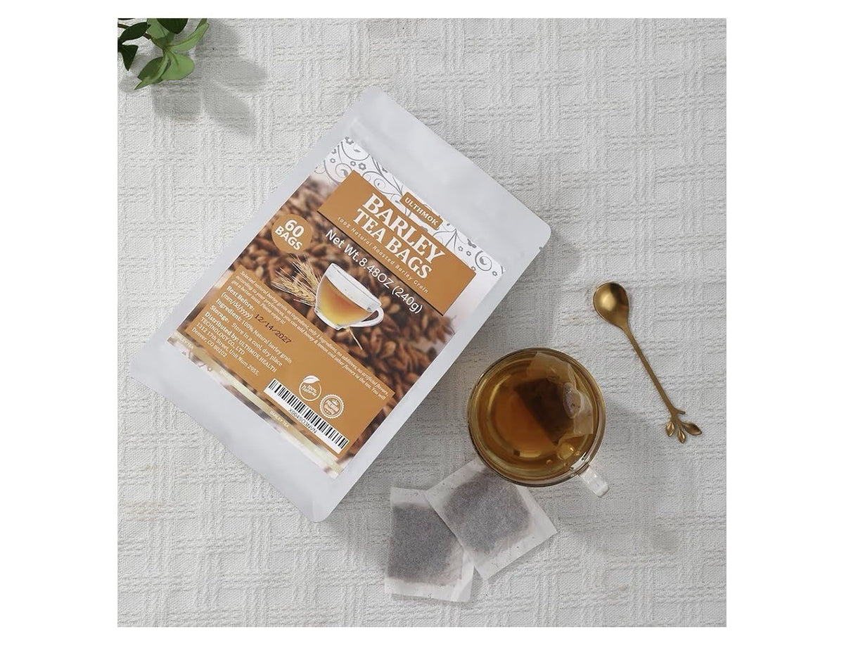 Ulthmok Barley Tea Bags Natural Roasted Grain Damai Cha Digestion Support 60TBag