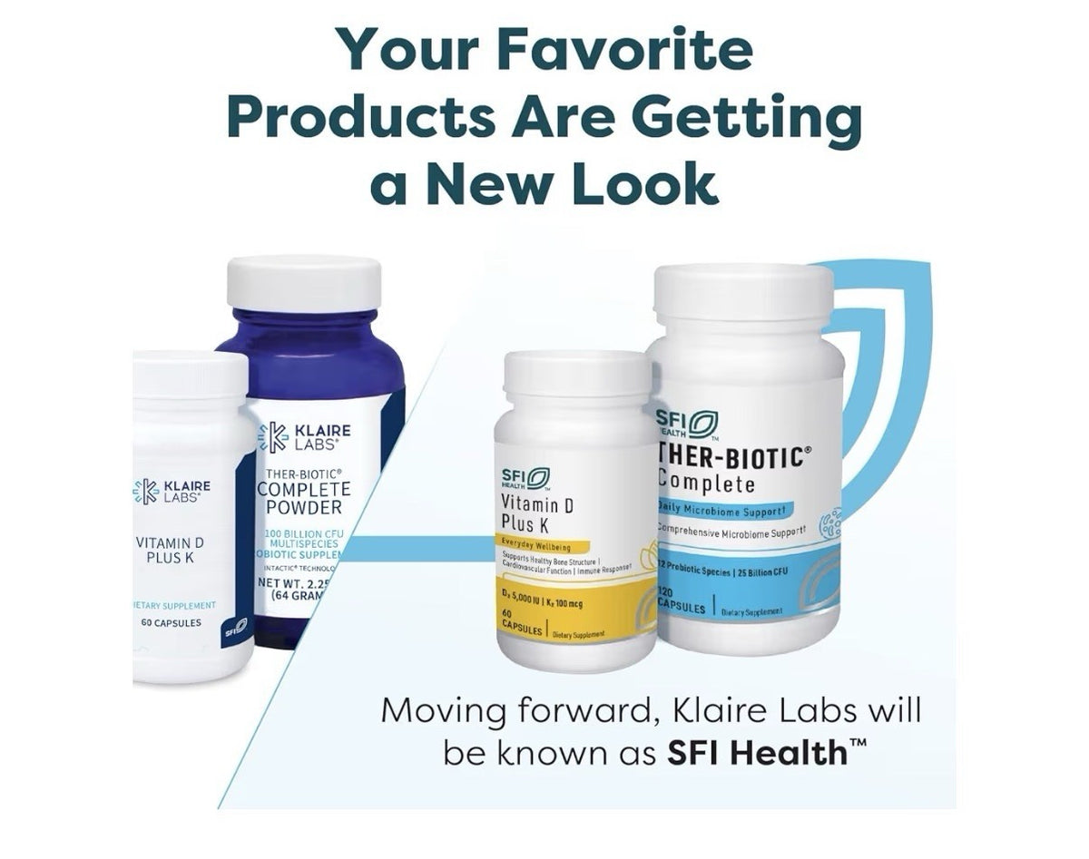SFI Health Ther-Biotic Synbiotic Prebiotics and Probiotics 50 Billion CFU 30caps