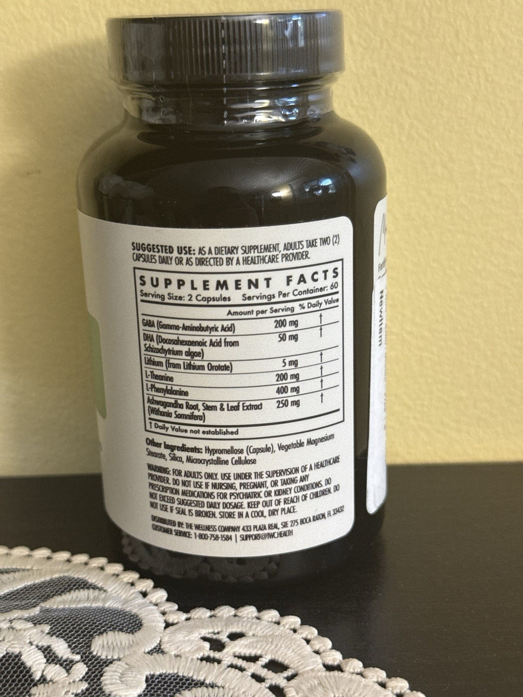 The Wellness Company Mind Lift Mood Neuro Support 120 Capsules