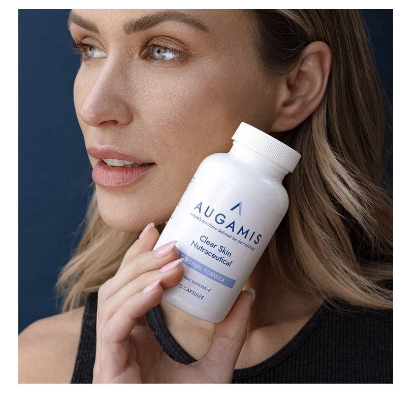Augamis Clear Skin Nutraceutical Original Formula Acne Treatment 3 Pack