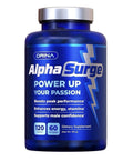 AlphaSurge Power Up Your Passion Male Enhancing Testosterone Booster 120 Capsule