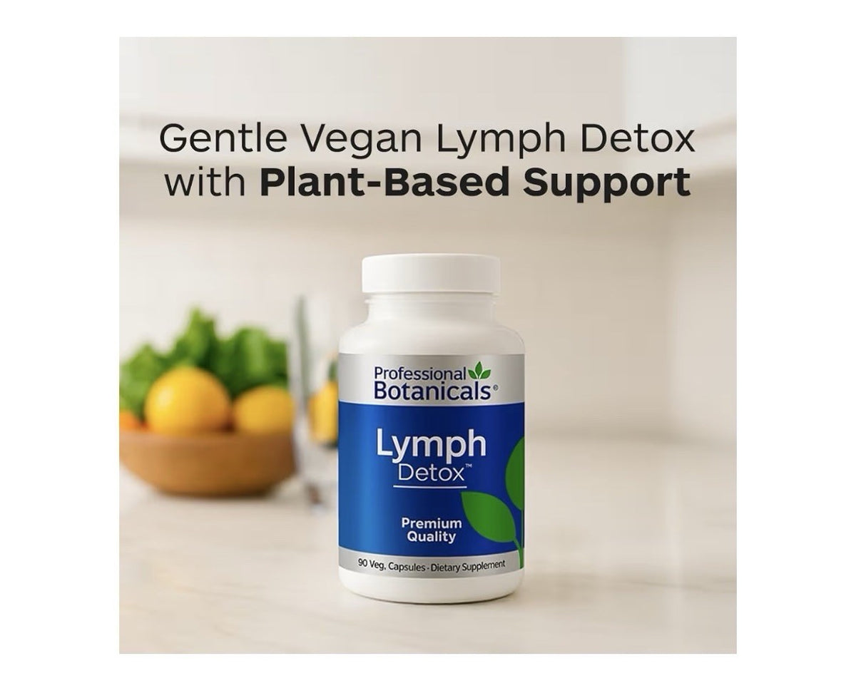 Professional Botanicals Lymph Detox Lymphatic Drainage Cleanse Support 90capsule