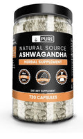 PURE ORIGINAL INGREDIENTS Ashwagandha Natural Source Herbal 730 Capsules