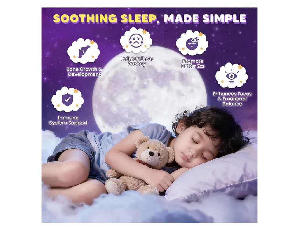 2 Pack GORNVB Magnesium Gummies Kids And Adults Sleep Immune Memory Focus Bone