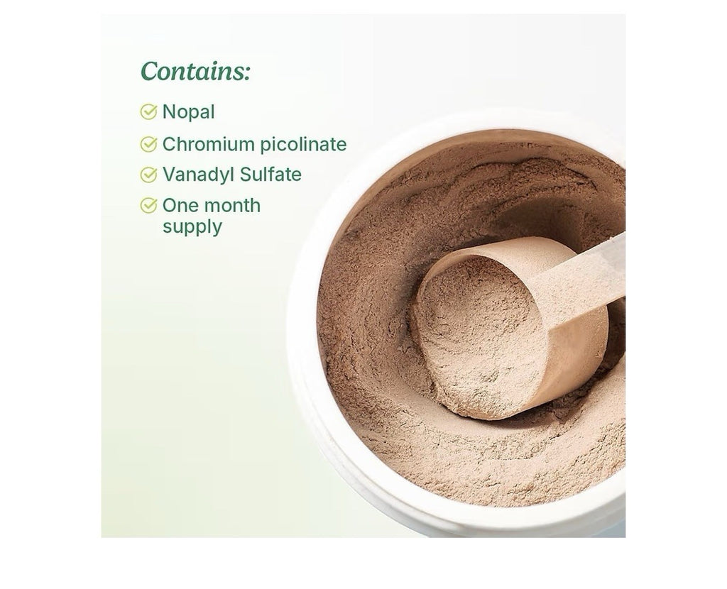 Santo Remedio Super Nopal Powder Blood Sugar Level Support Lime Flavor 30serving