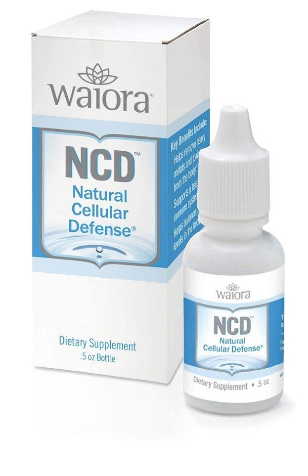 2 Pack Waiora NCD Natural Cellular Defense Liquid Drops Mineral Cellular Support