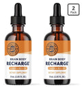 2 Pack VIMERGY Brain Body Recharge CoQ10 + K2 + D3 Cellular Energy Liquid Drops
