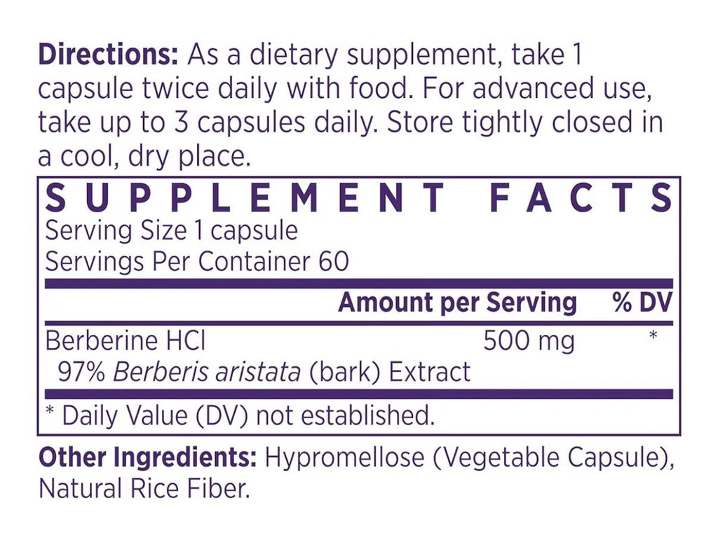 NAOMI Himalayan Berberine Support Metabolic Function Weight Management 60capsule