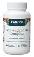 Pattern Wellness Ashwagandha Complex Stress & Mood Support for Men & Women 60cap