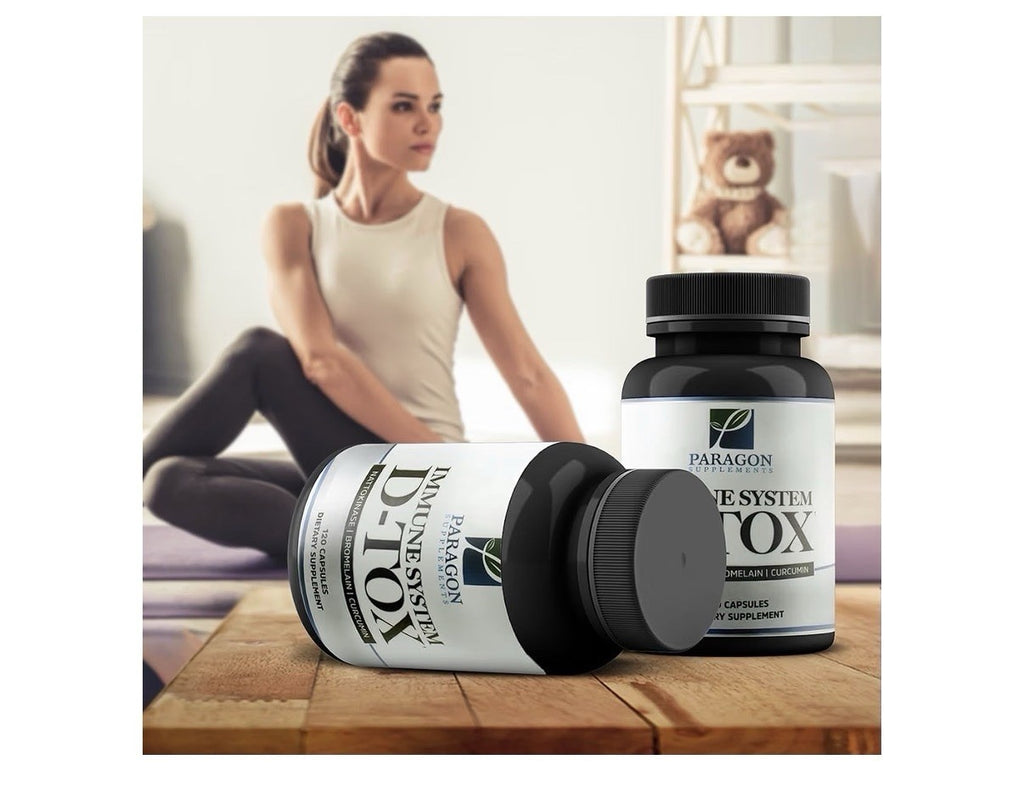 Paragon Supplements Immune System D-TOX Spike Protein Removal Detox 120capsules