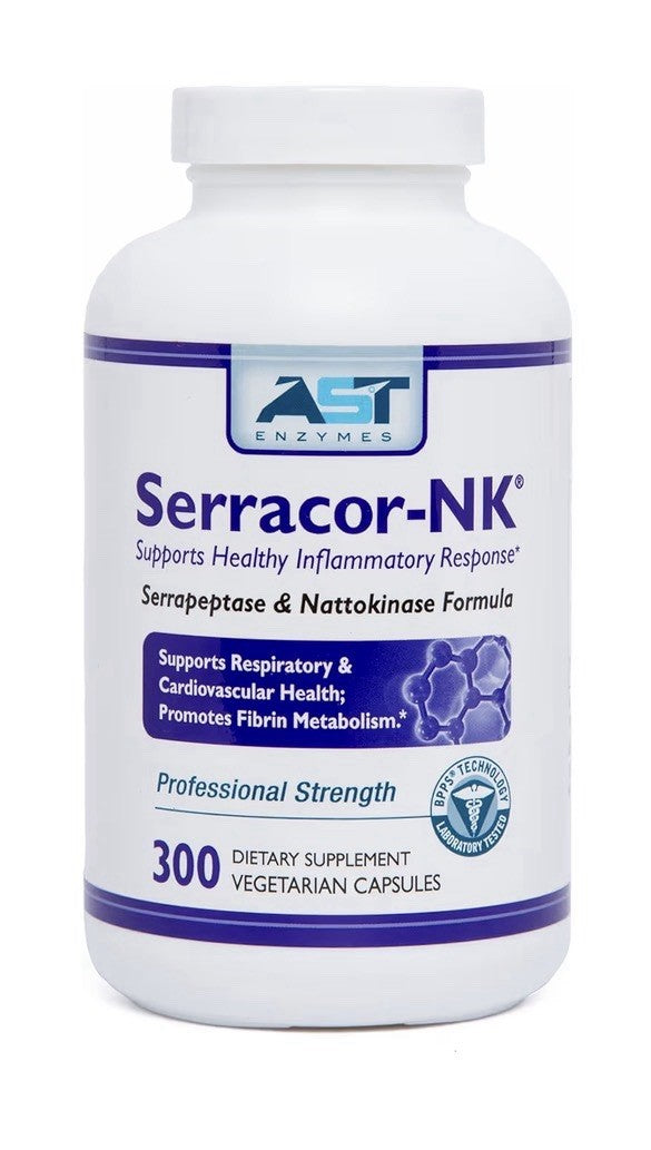 AST Enzymes Serracor-NK Circulatory and Respiratory Inflammatory Response 300cap