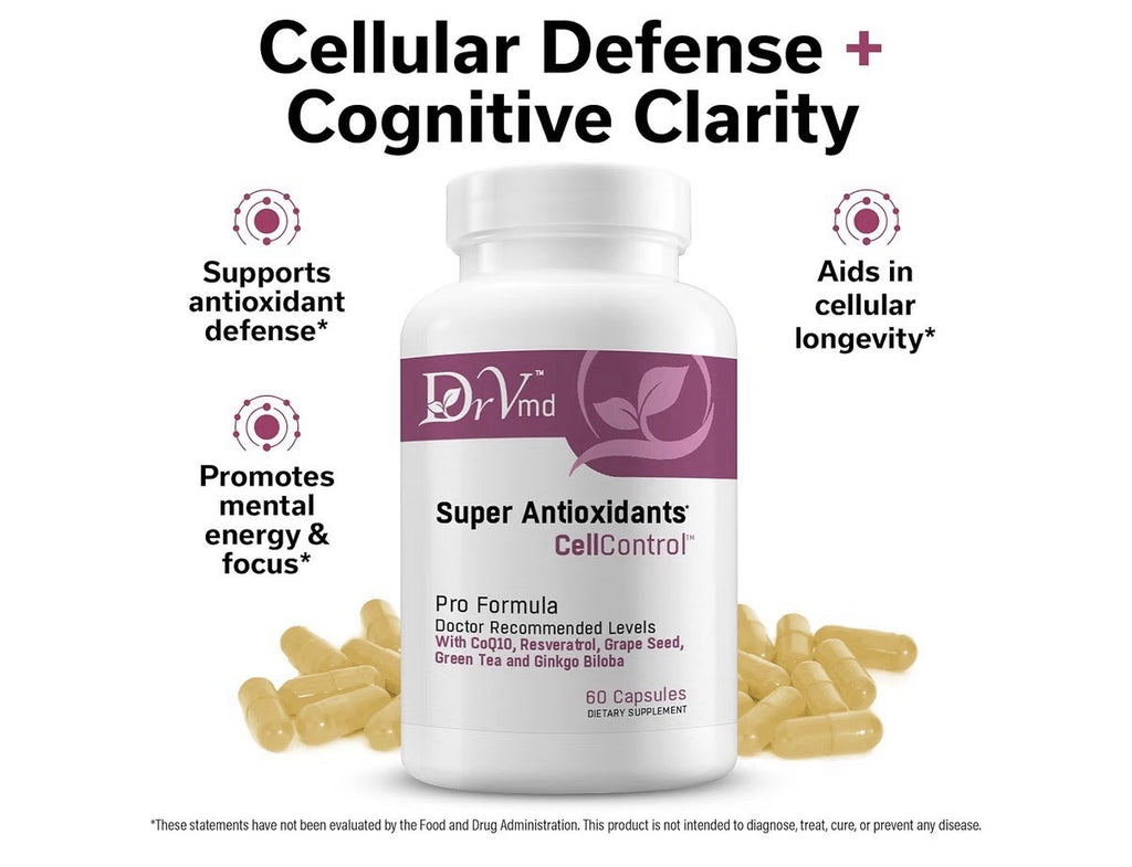 DrVmd Super Antioxidant Cell Control Cellular Defense Energy Cognitive 60capsule