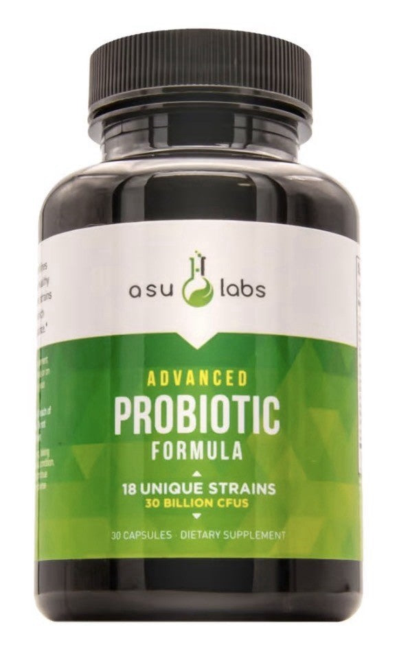 ASULABS Advanced Probiotic Formula Probiotica Avanzada con 18 Cepas Probioticas