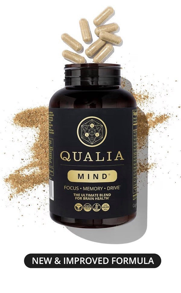Qualia Mind Focus Memory Drive The Ultimate Blend For Brain Health 120 Capsules