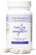 With Meraki Co. Thryve Immunity Probiotics for Women Healthy Immune System 60cap